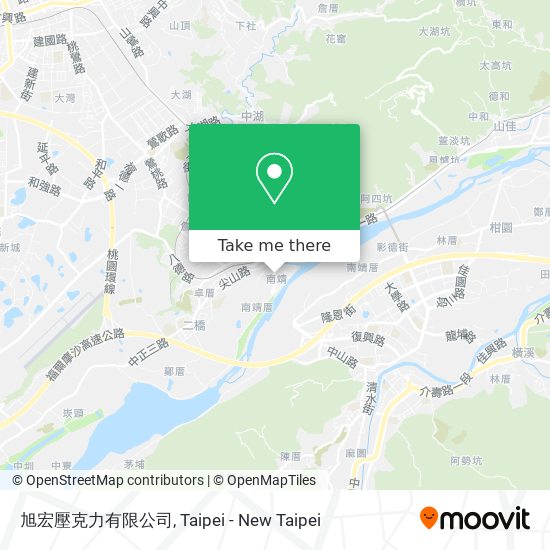 旭宏壓克力有限公司地圖