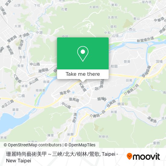 珊麗時尚藝術美甲～三峽/北大/樹林/鶯歌 map