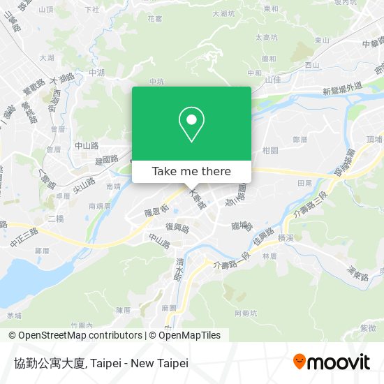 協勤公寓大廈 map