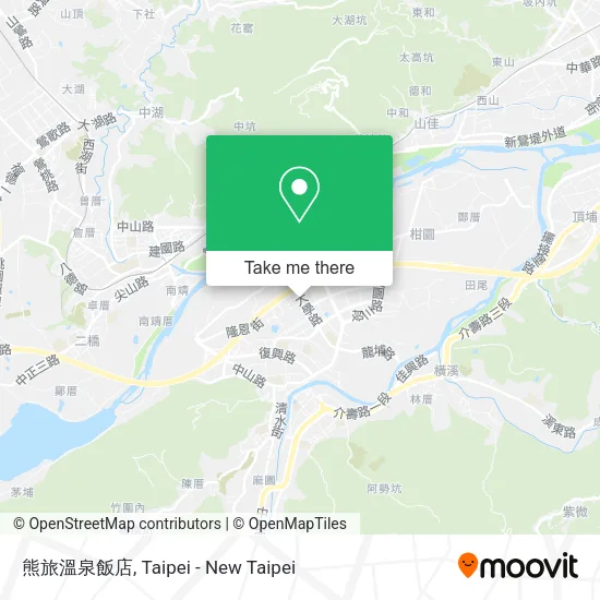 熊旅溫泉飯店 map
