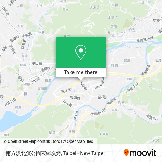 南方澳北濱公園宏緷炭烤 map