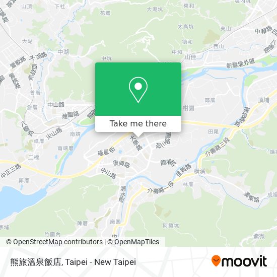 熊旅溫泉飯店 map