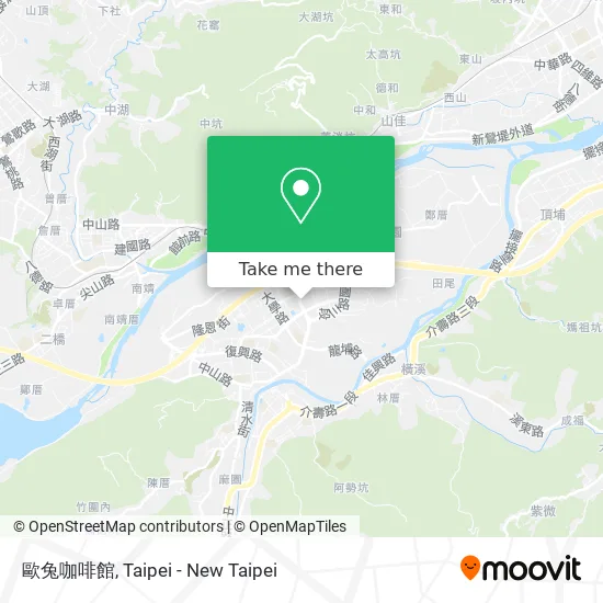 歐兔咖啡館 map