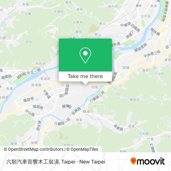 六順汽車音響木工裝潢 map