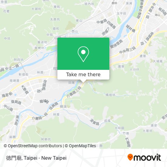 德門廟 map