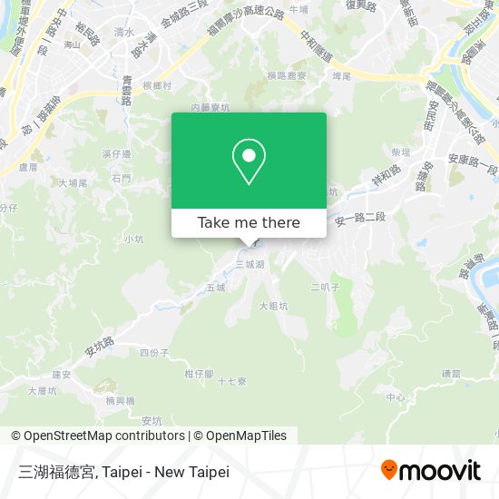 三湖福德宮 map