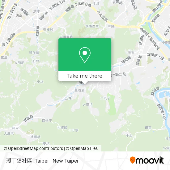 璦丁堡社區 map