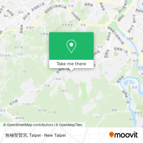 無極聖賢宮地圖