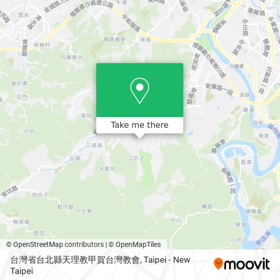 台灣省台北縣天理教甲賀台灣教會 map