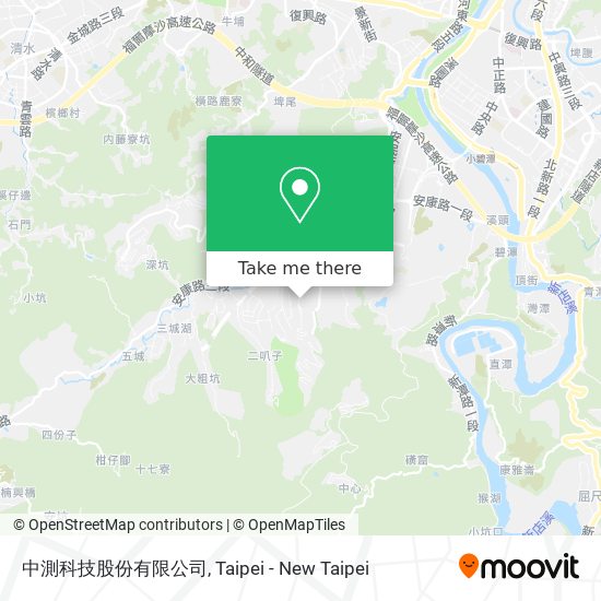 中測科技股份有限公司 map