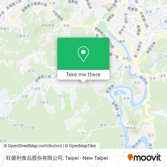 旺榮利食品股份有限公司 map