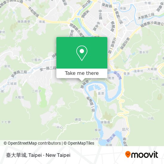臺大華城 map