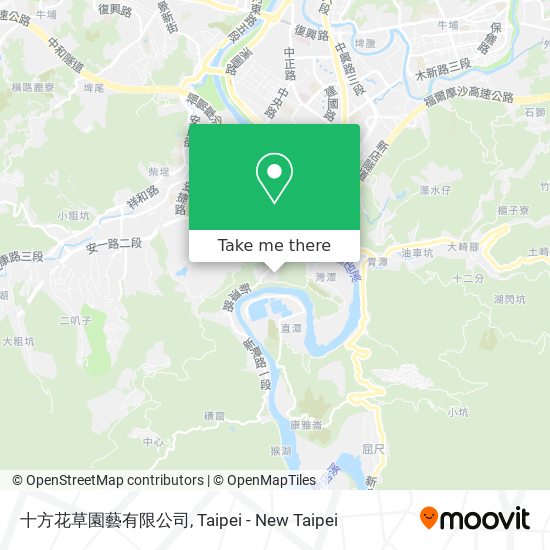 十方花草園藝有限公司地圖