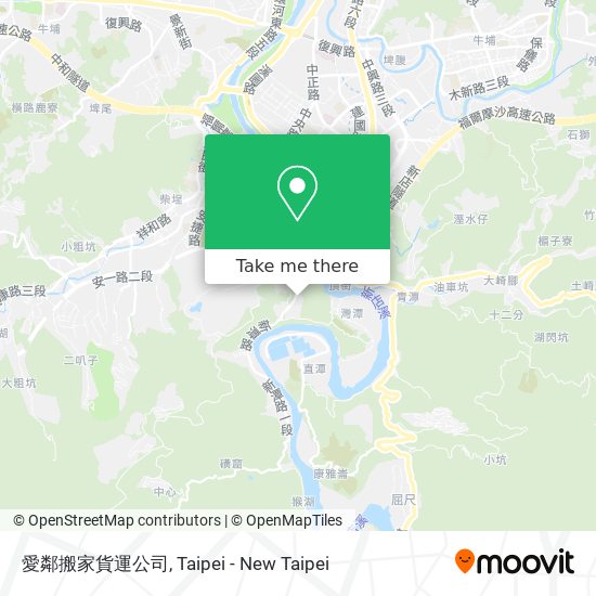 愛鄰搬家貨運公司 map