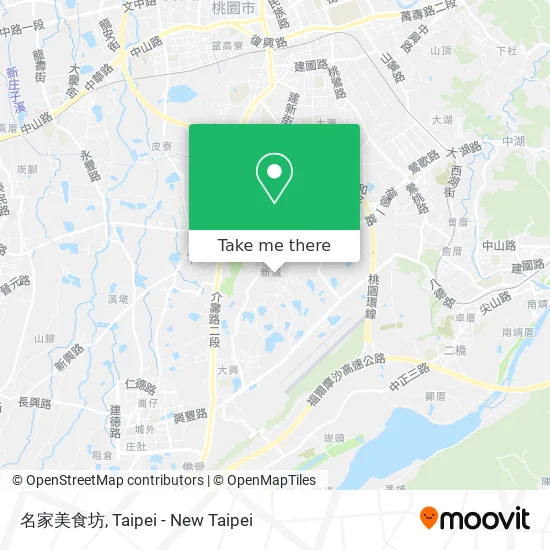 名家美食坊 map