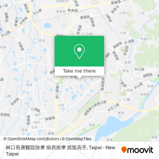 林口長庚醫院按摩 病房按摩 抓龍高手 map