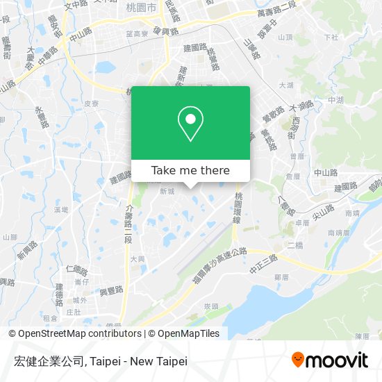 宏健企業公司 map