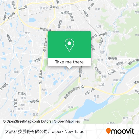 大訊科技股份有限公司 map