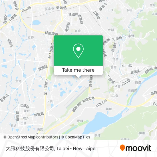 大訊科技股份有限公司 map