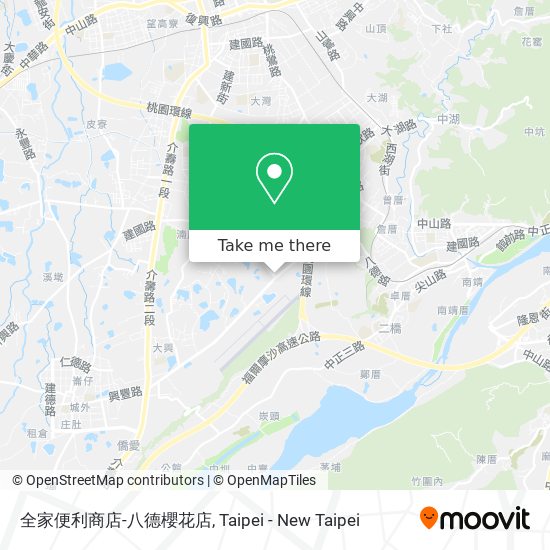 全家便利商店-八德櫻花店地圖