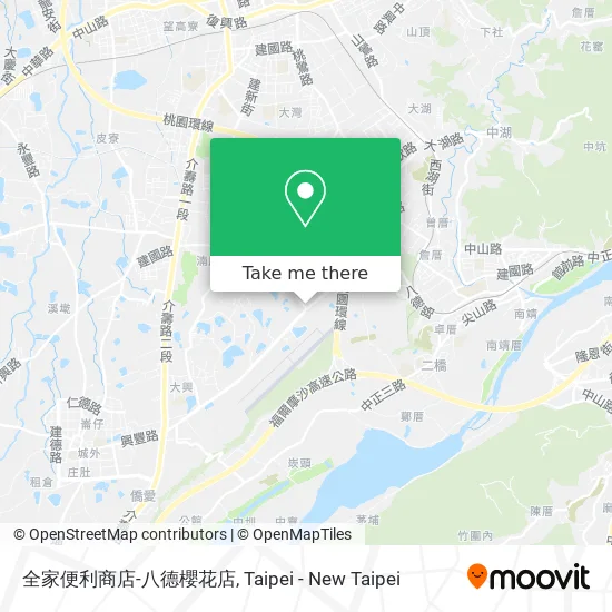 全家便利商店-八德櫻花店 map