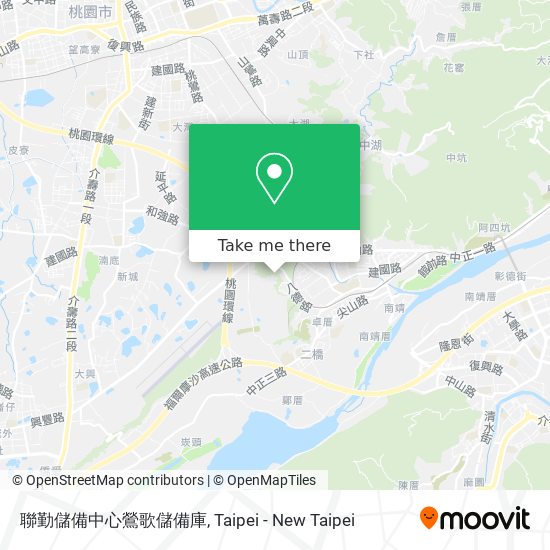 聯勤儲備中心鶯歌儲備庫 map