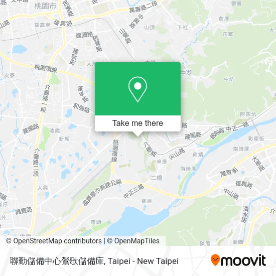 聯勤儲備中心鶯歌儲備庫 map