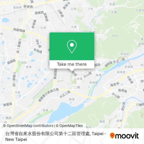 台灣省自來水股份有限公司第十二區管理處 map