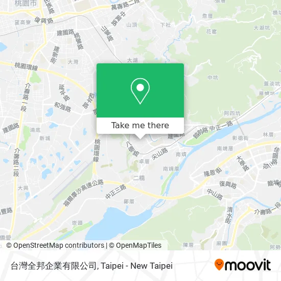 台灣全邦企業有限公司地圖