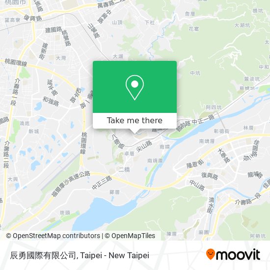 辰勇國際有限公司 map