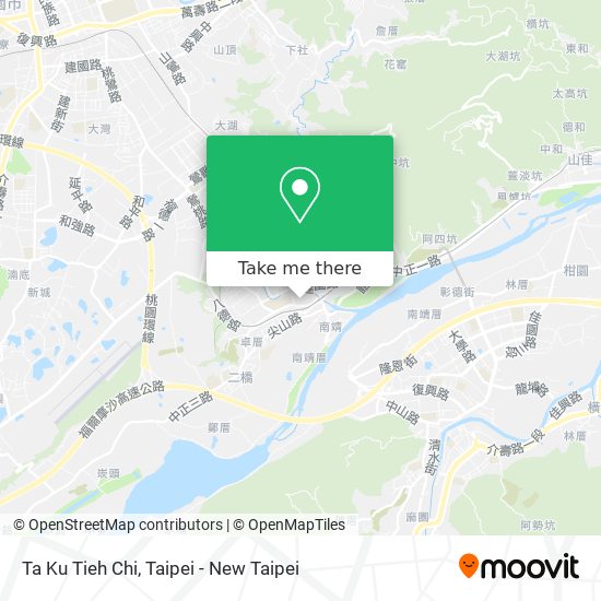 Ta Ku Tieh Chi map