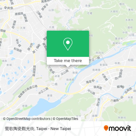 鶯歌陶瓷觀光街 map