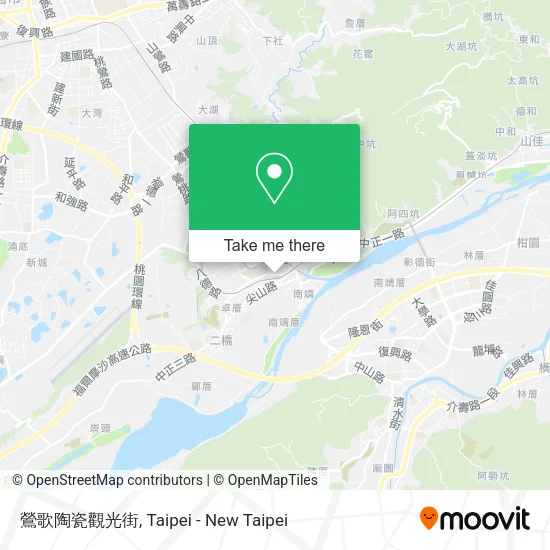 鶯歌陶瓷觀光街地圖