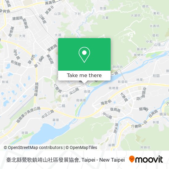 臺北縣鶯歌鎮靖山社區發展協會 map