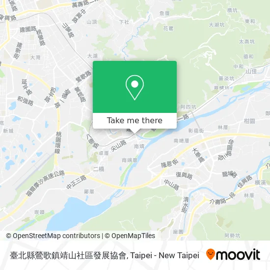 臺北縣鶯歌鎮靖山社區發展協會 map