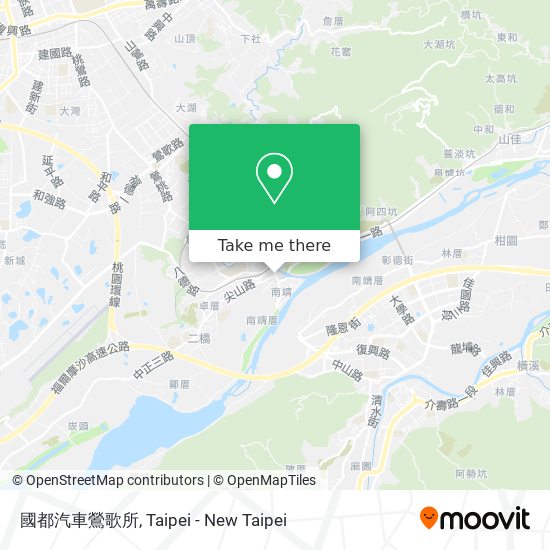 國都汽車鶯歌所地圖