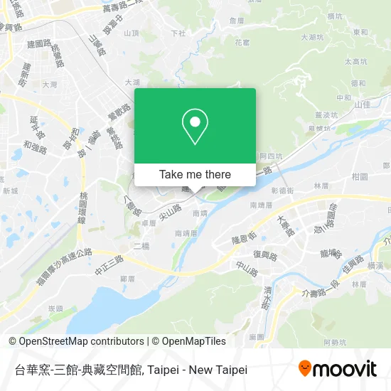 台華窯-三館-典藏空間館 map