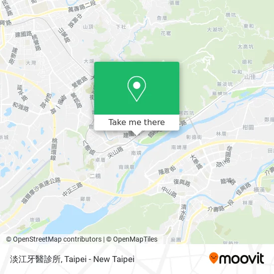 淡江牙醫診所 map