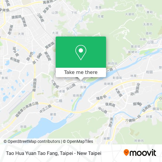 Tao Hua Yuan Tao Fang map