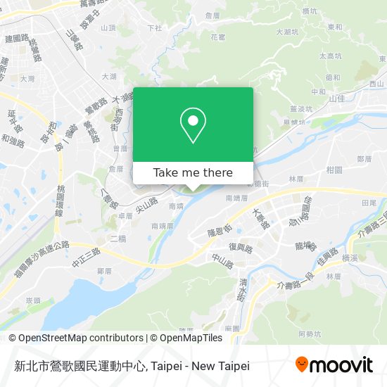 新北市鶯歌國民運動中心 map