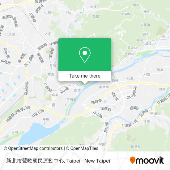 新北市鶯歌國民運動中心 map