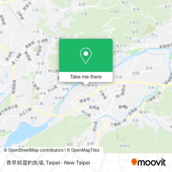 香草精靈釣魚場地圖