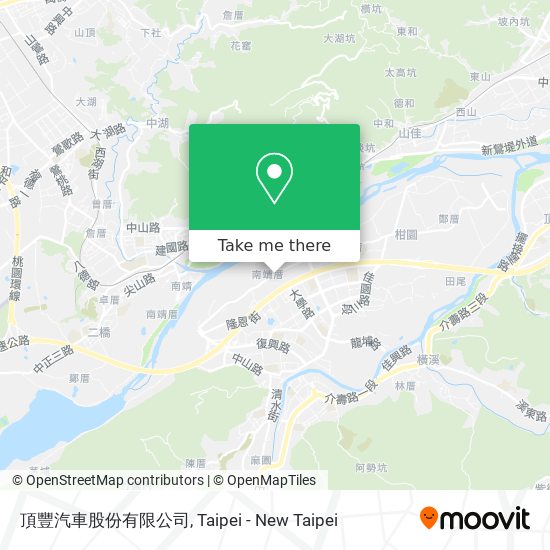 頂豐汽車股份有限公司地圖