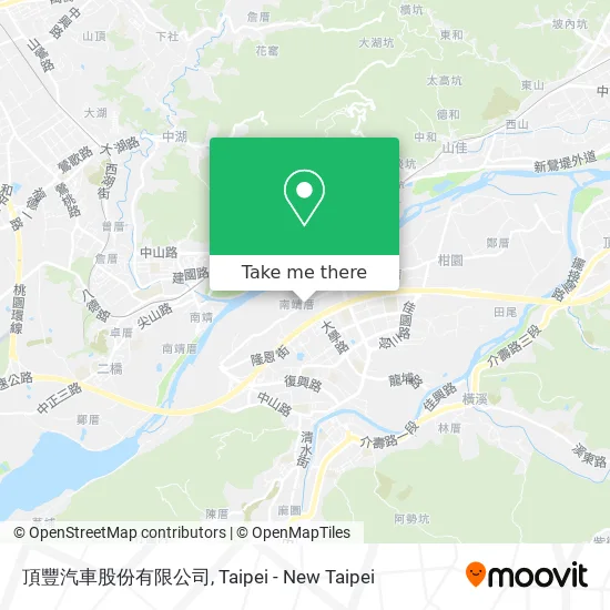 頂豐汽車股份有限公司 map