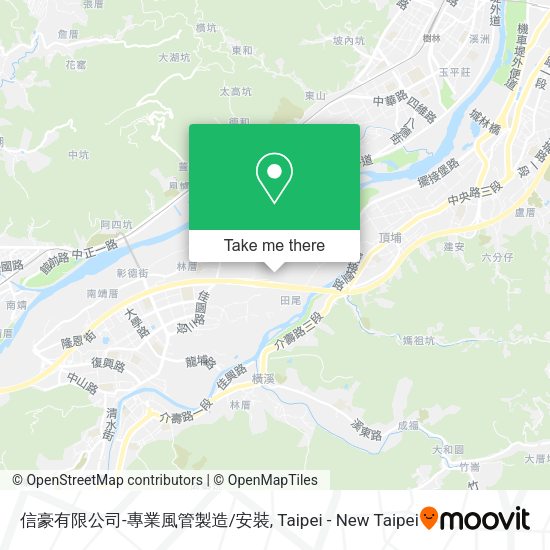 信豪有限公司-專業風管製造/安裝地圖