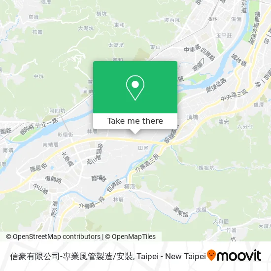 信豪有限公司-專業風管製造/安裝 map