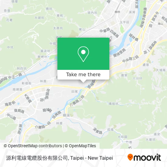 源利電線電纜股份有限公司地圖