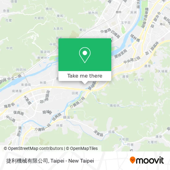 捷利機械有限公司地圖