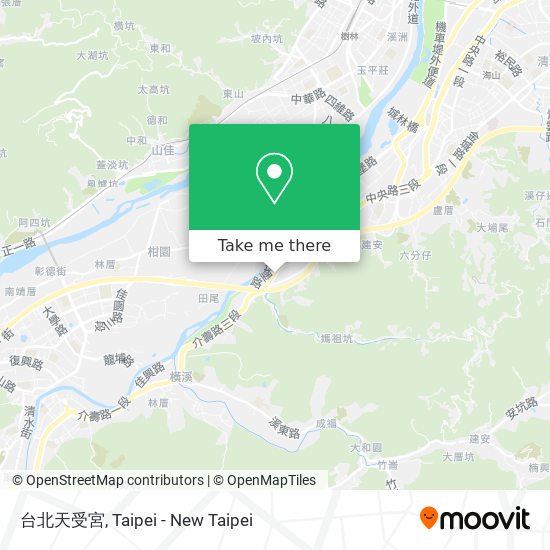 台北天受宮 map