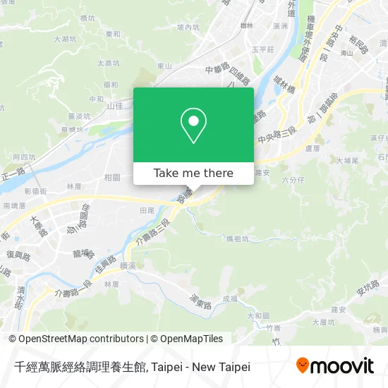 千經萬脈經絡調理養生館 map